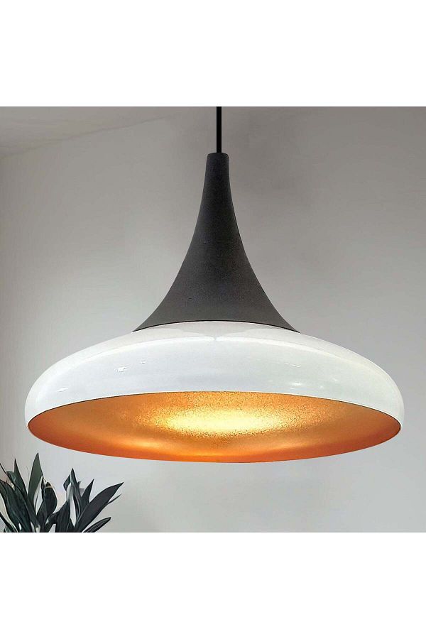 Bamyum-Paladin 35 cm Metal Hängelampe - Weiße Lampe 1