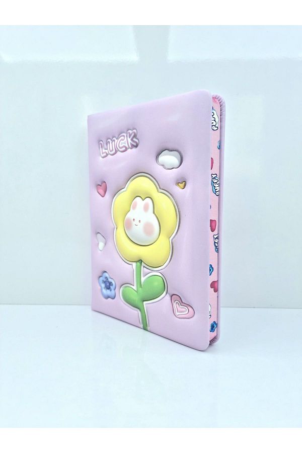 Mikro-3D Embossed Puffy Fluffy - Notepad 12*18 96yp 1