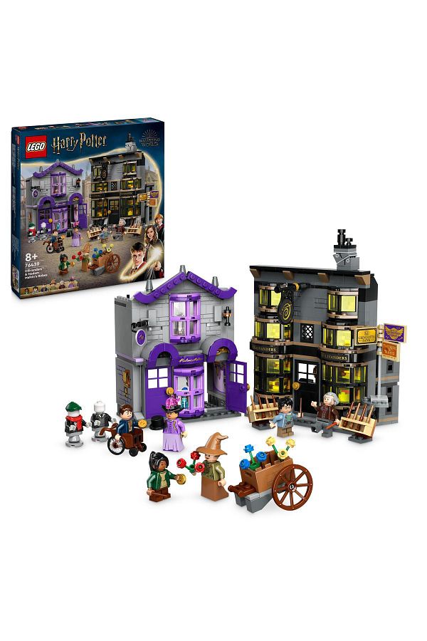 LEGO Harry Potter Ollivanders and Madam Malkin Cube Shop Age 8 and Up Set 744 Pieces Trendyol