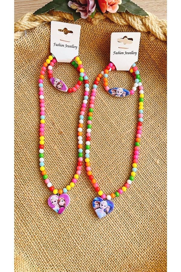 Children's necklace and bracelet sets on sale