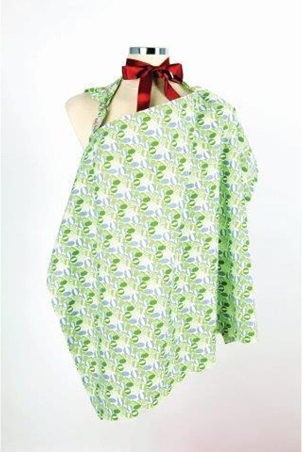 mycey Yeşil Emzirme Önlüğü