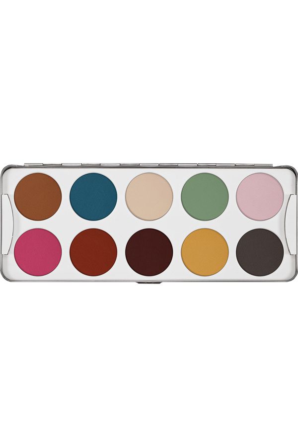 Kryolan-10 Color Eye Shadow Palette 1