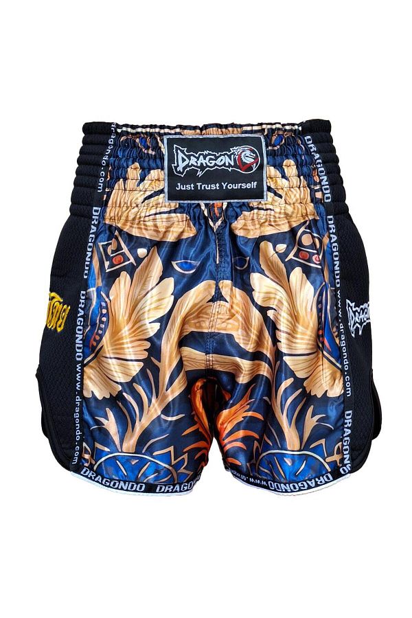 Dragondo-MT3070 Muay Thai Shorts - Printed and Embroidered 1