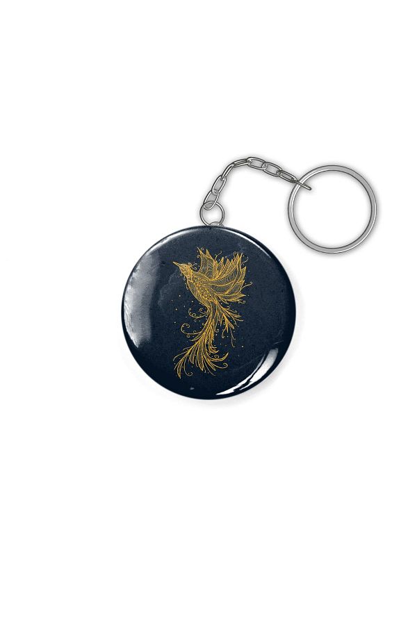 Fizello-Golden Rising Phoenix Keychain 1