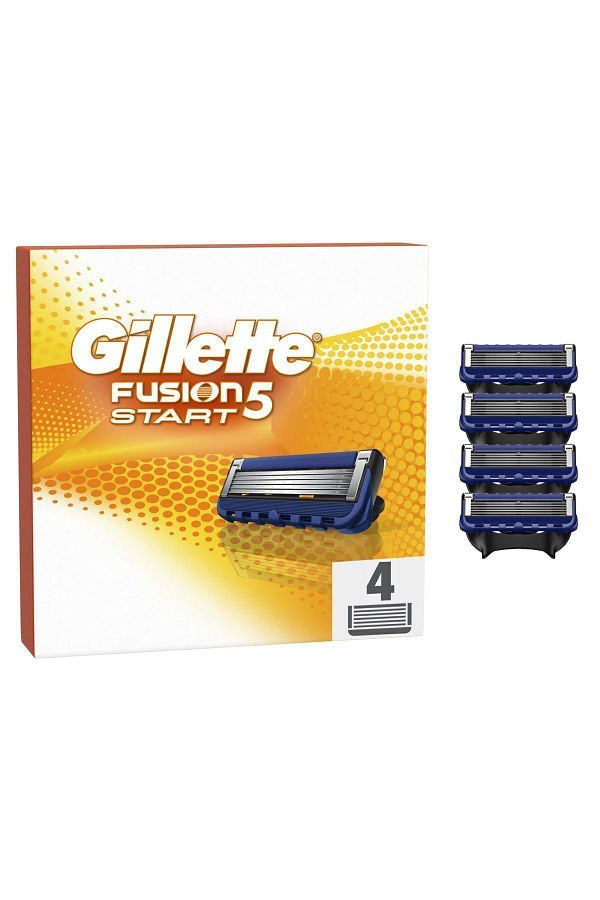 Gillette-Fusion5 Start - Set of 4 Replacement Razor Blades 1
