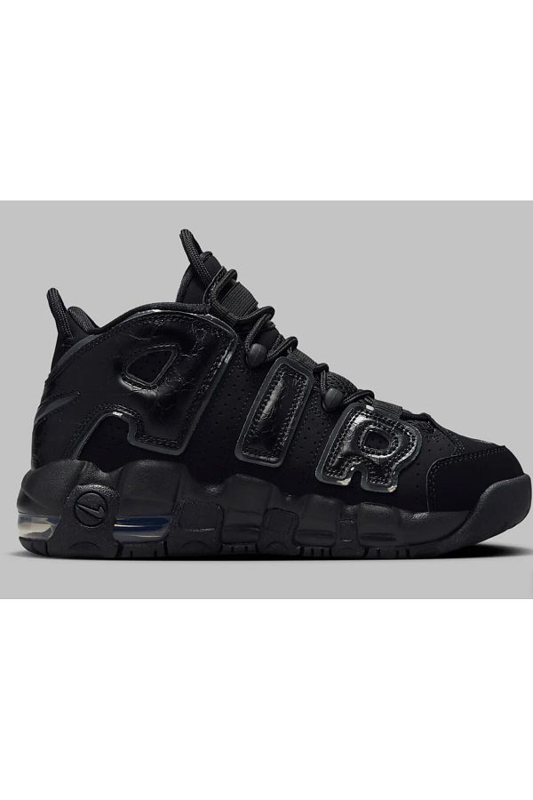 Air uptempo triple black hot sale