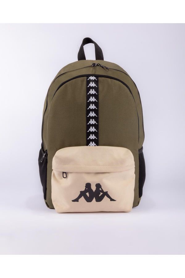 Kappa-Authentic Vilelmo Unisex Khaki-beige Backpack 1