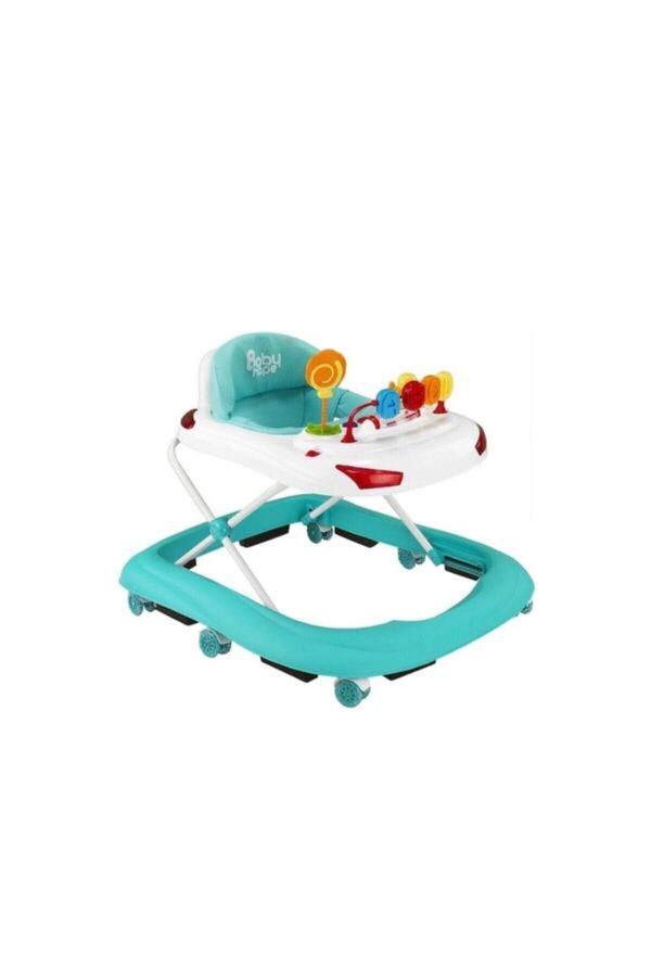 Babyhope Turkuaz Oyuncaklı Yürüteç