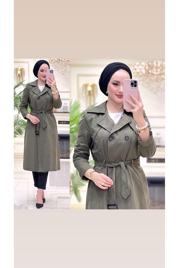 Straight trench coat on sale