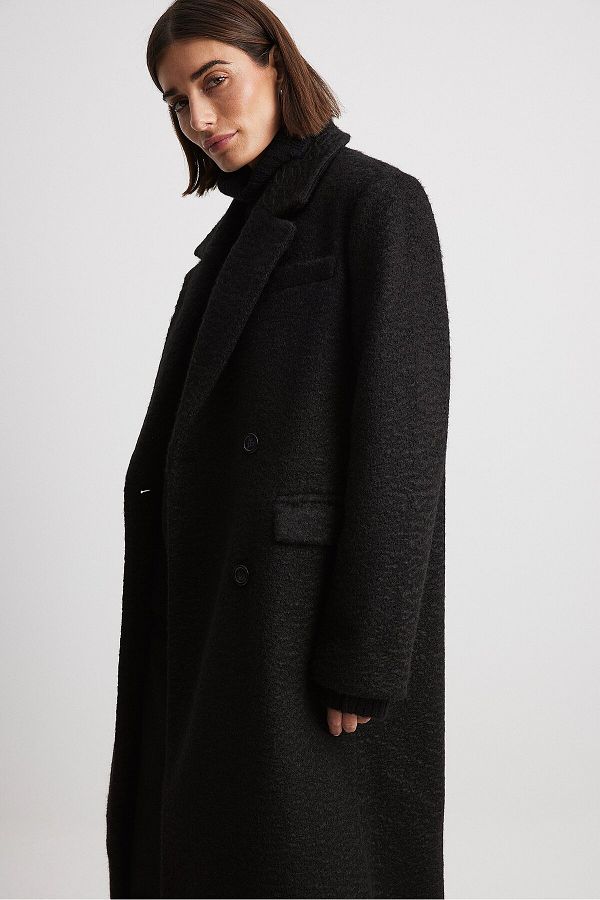 NA KD Long Straight Coat Trendyol
