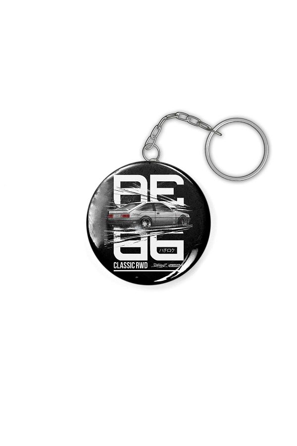 Fizello-Classic Rwd Drift Series Ae86 Keychain 1
