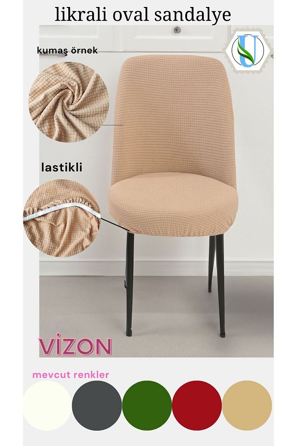 Oval chair covers top