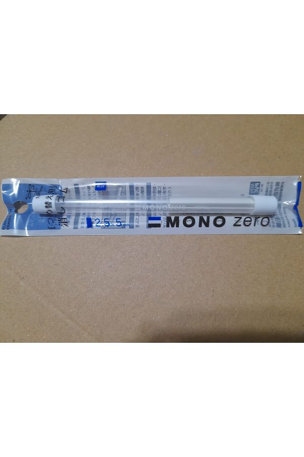Tombow-Mono Zero 2.5mm Rectangular Tip Eraser Refill - Pack of 2 1