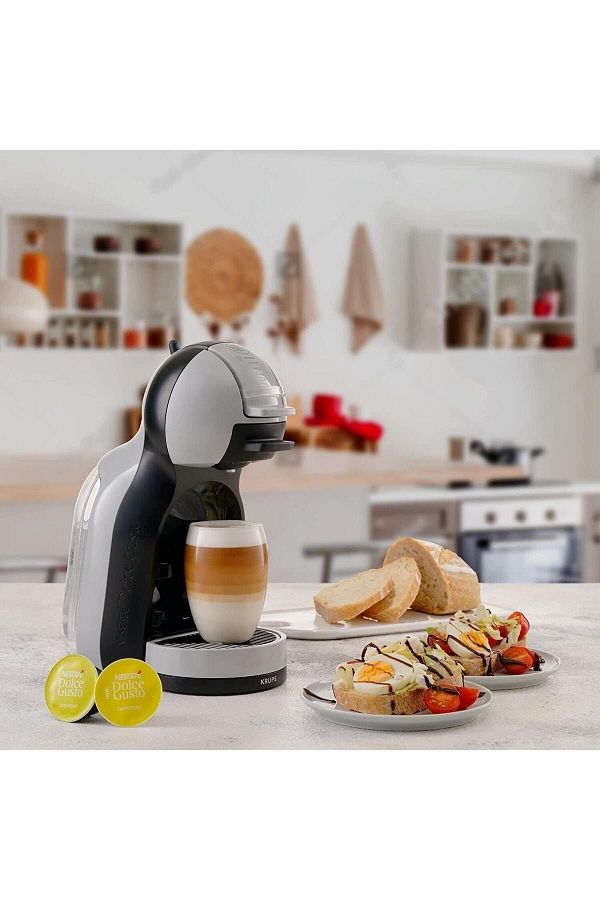 Krups Nescafe Dolce Gusto Mini Me Coffee Machine Espresso And Other Drinks Automatic Artic grey Trendyol