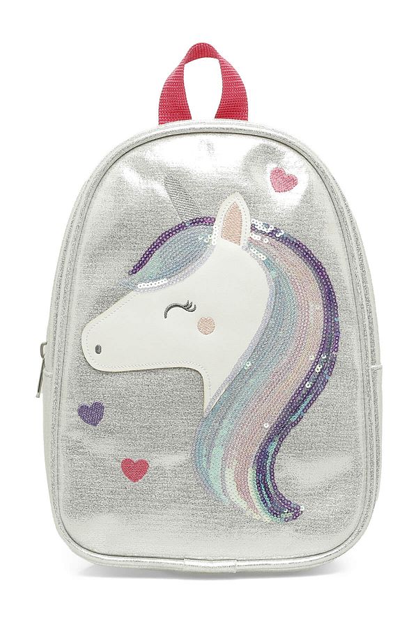 Shiny unicorn backpack sale