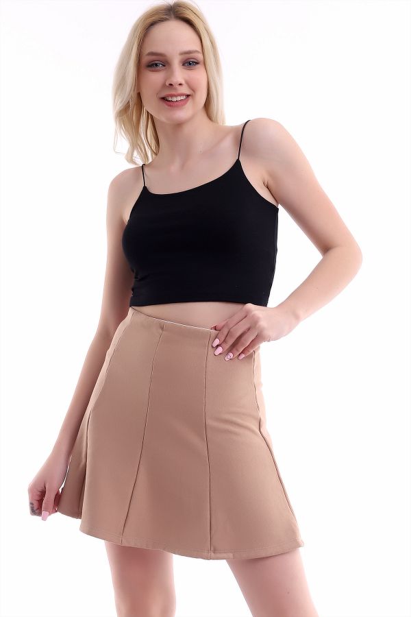 Beige skirt yarn outlet