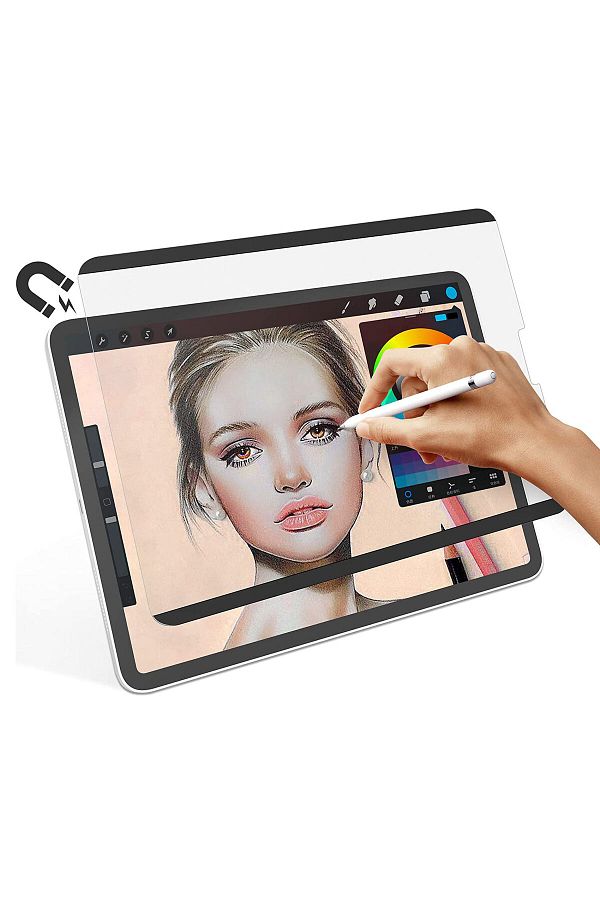 Deppo Trend-Easy Use Screen Protector Compatible for Samsung Tab S9 Fe Plus - Paper Like Paper Feeling 1