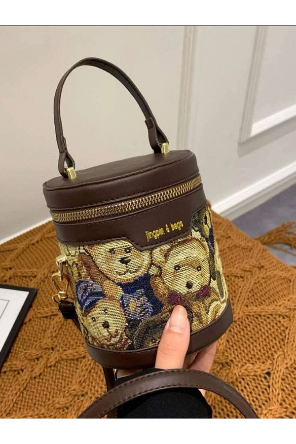 Shein bear bag online