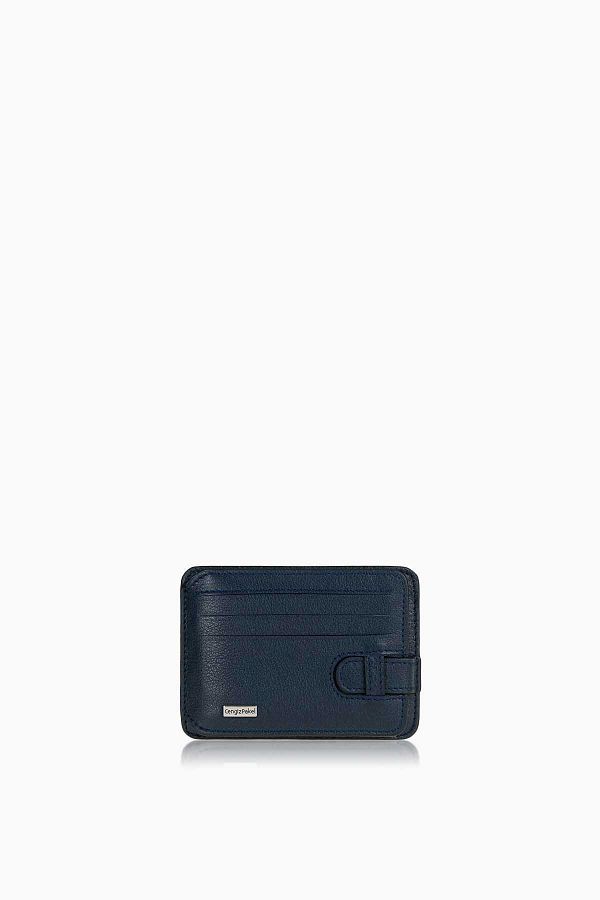 CENGİZ PAKEL-Θήκη για κάρτες από γνήσιο δέρμα Cengiz Pakel 2404-Navy Blue 1