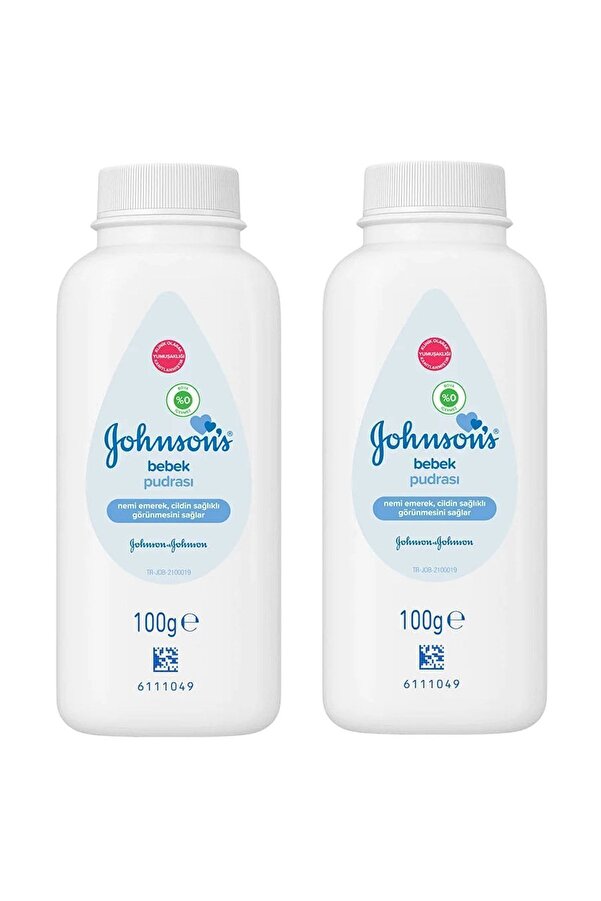 Johnson's Baby Johnsons Baby Bebek Pudrası 100 Gr 2 Adet
