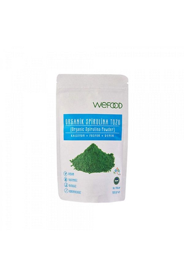 Organic spirulina powder top