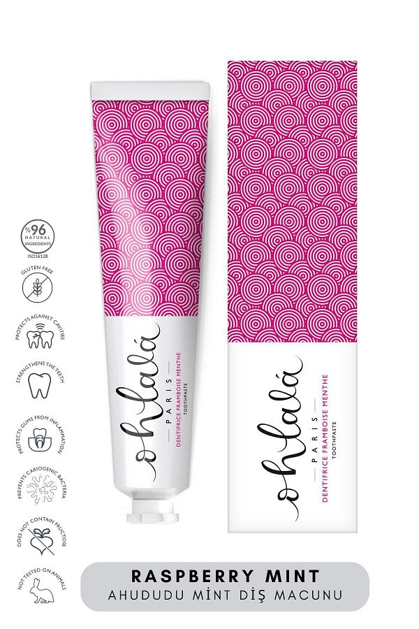 OHLALA-Raspberry Mint (Raspberry-Mint) Toothpaste 75ml 1