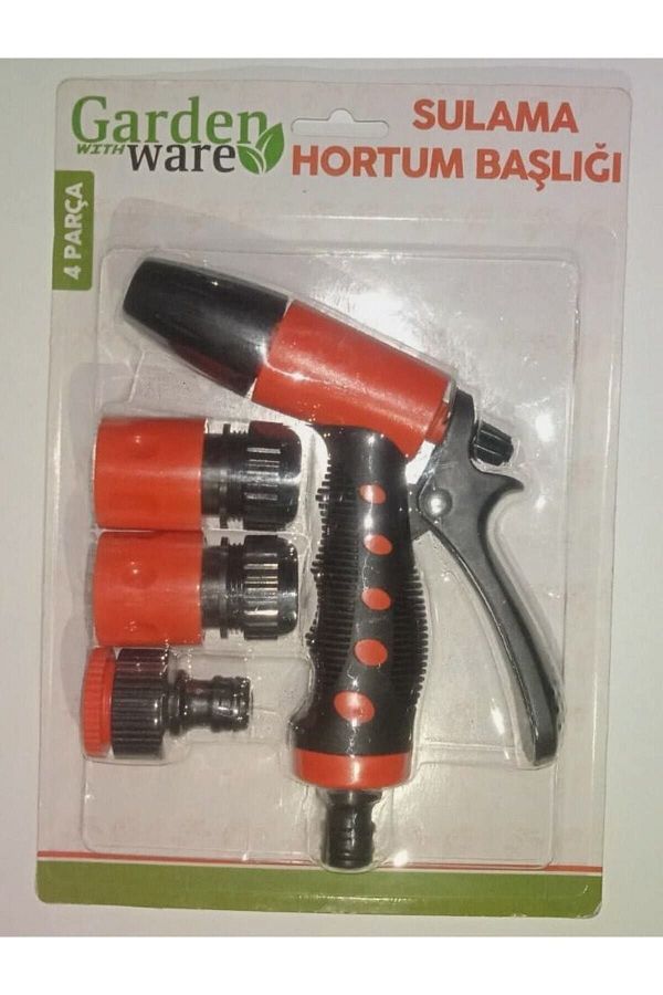 DEMİR TİCARET YAPI-Garden Wlthware Watering Hose Head 4 Pieces 1