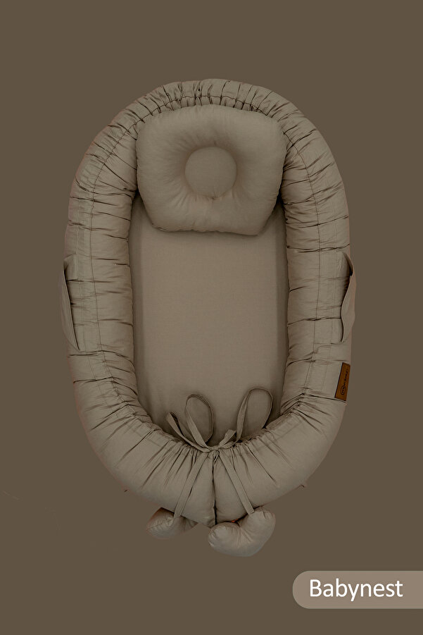 mordesign Babynest Ortopedik Bebek Yatağı, Anne Yanı Bebek Yatağı, Ergonomik Tasarım, Morremix Serisi