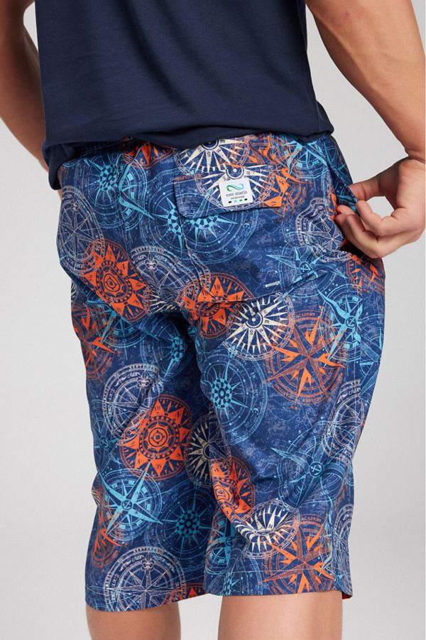 Mens swim trunks below the knee sales