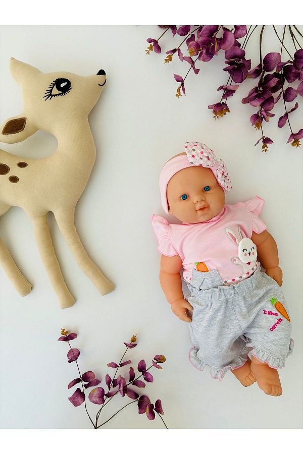 Pink rabbit baby clothes new arrivals