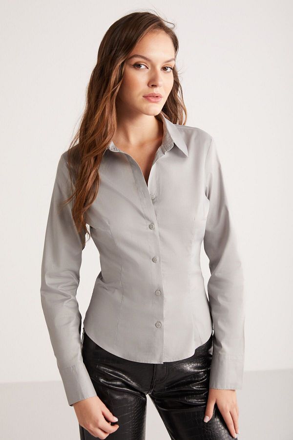 Tight button shirt best sale