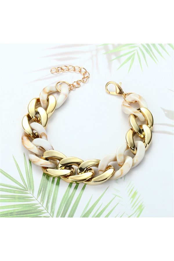 So Much Accesories-So-Much 2022 Season Women's Thick Style Chain Bracelet-3 1