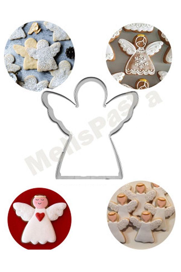 DMS DEKOR Angel Metal Cookie Mold Christmas Trendyol