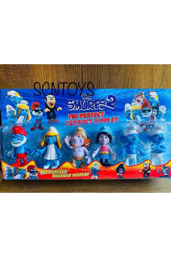 scntoys Toy Smurfs Figure Smurfs Toys Papa Smurf And The
