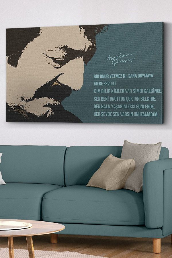 Evinemoda-Müslüm Gürses Canvas - Canvas Painting 1