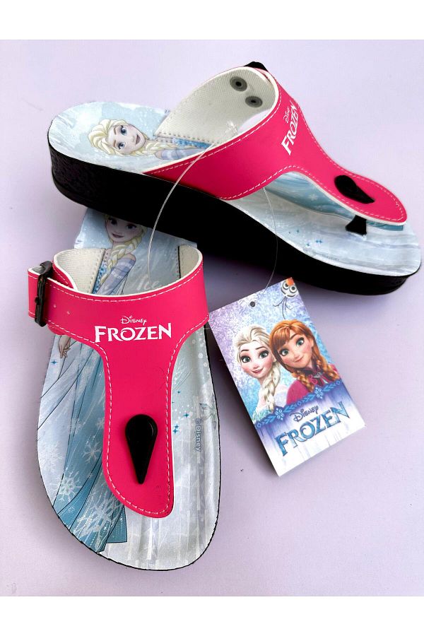 NZR Frozen Flip Flops Girl s Slippers Elsa Trendyol
