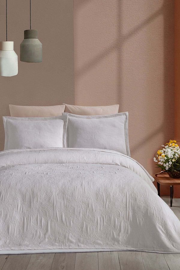 Elart-Single Ecru Bedspread - Nice 1