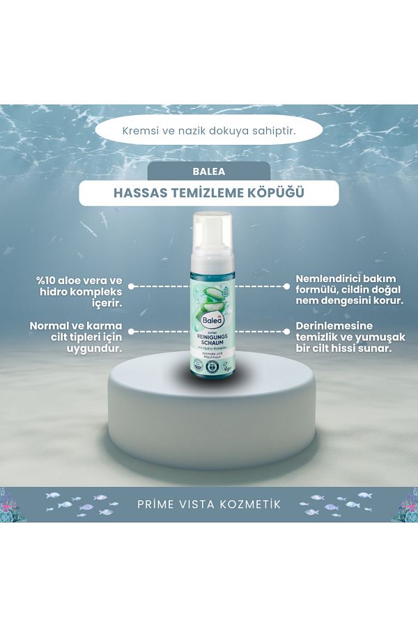 BALEA-150 ml Sensitive Cleansing Foam 1