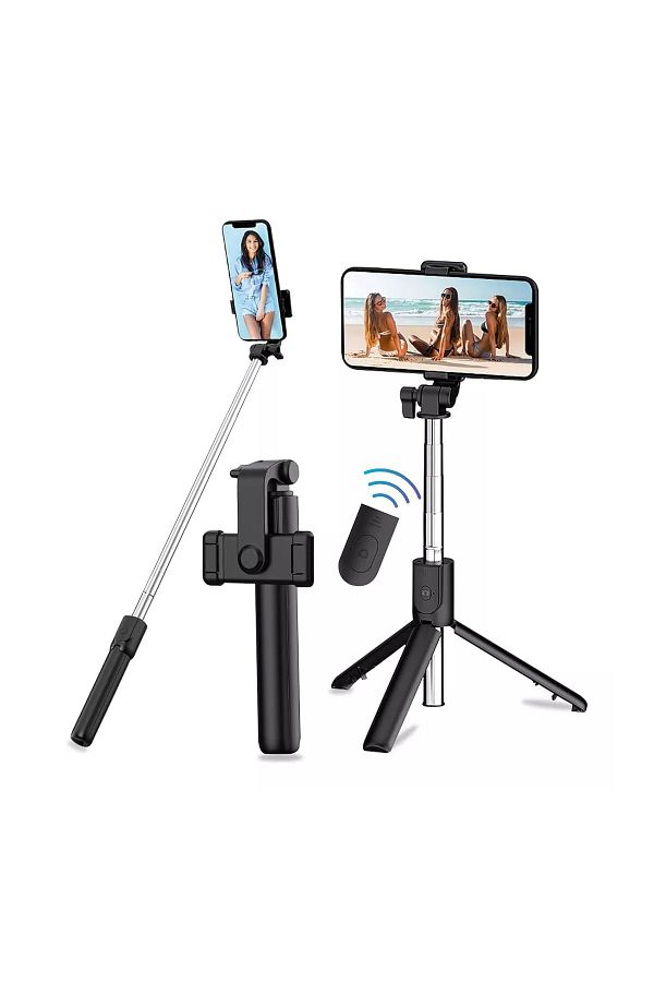 Havit-St7033 Model Bluetooth Selfie Stick - with Remote Control 1
