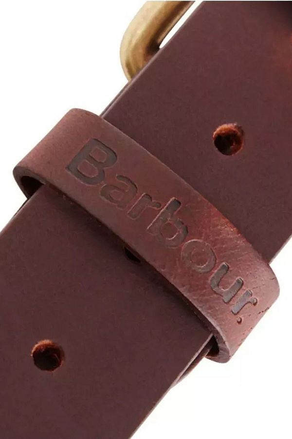 Barbour Matt Leather Belt Br51 Brown - Trendyol