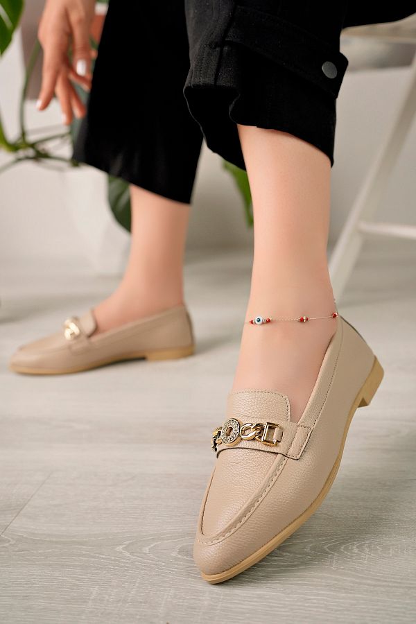 MODAPAPUC Bronthe Women s Stylish Comfortable and Orthopedic Ballerina Buckle Casual Shoes Trendyol