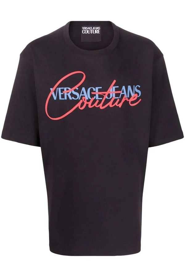 Gianni Versace Jeans Couture Logo Printed T shirt Trendyol