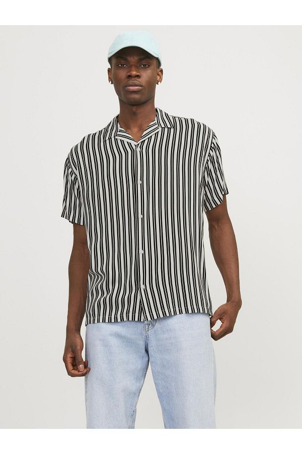 Jack & Jones-Hawaii-Kıvrımlı Rahat Kesim Hawaii-Kıvrımlı 1
