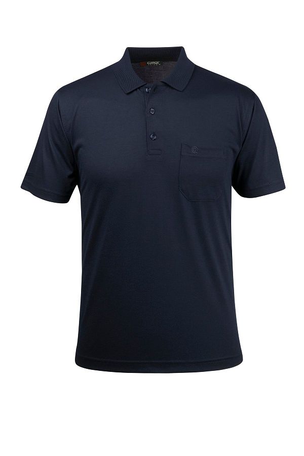 Cizgi Triko Men s Large Size Polo Collar Buttoned Pocket T Shirt Classic Fit Trendyol