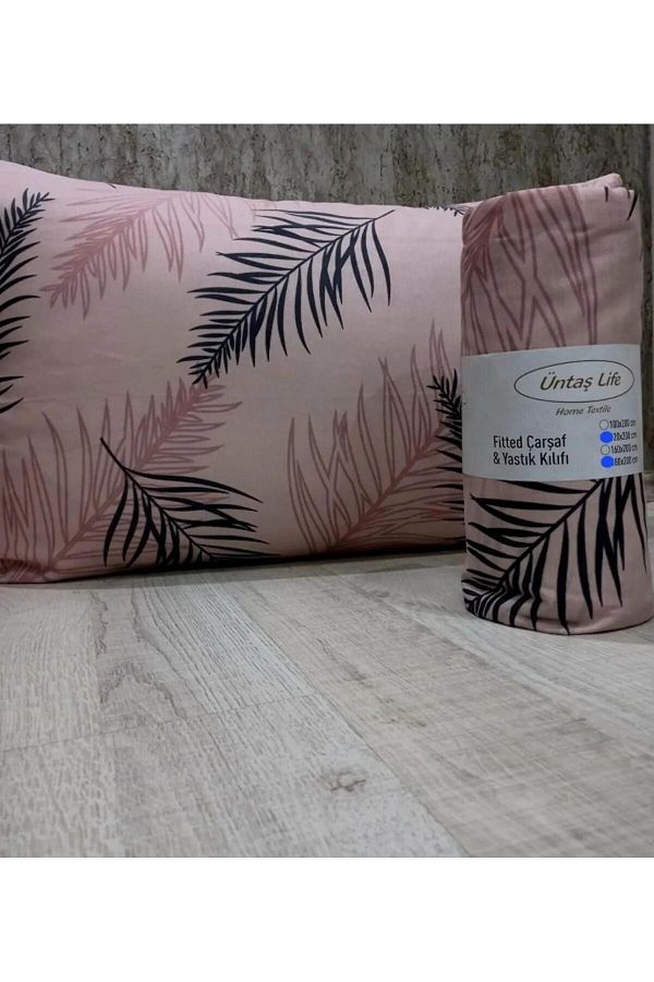 üntaş-Untaş Serenat(120) - Single Elastic Wardrobe and Pillowcase Set 1