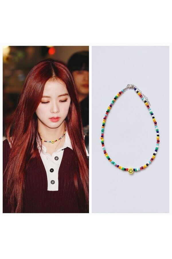 ★BLACKPINK ジス着用★Pearl n Crystal Beads Necklace韓国 ☆BLACKPINK ジス着用☆Pearl n Crystal Beads Necklace韓国