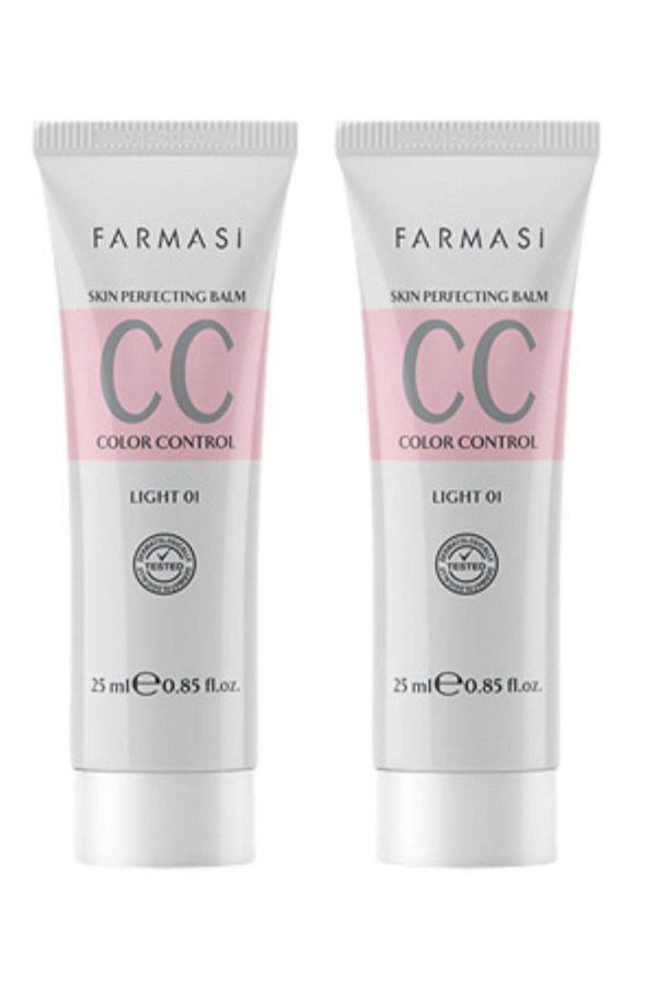 Farmasi-Cc Cream - All in One - Light Color 25 Ml - Pack of 2 1