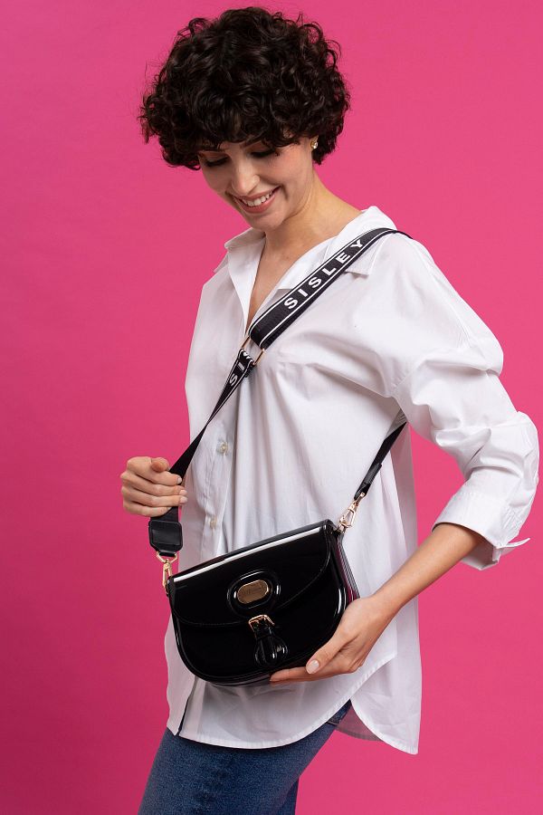 Sisley Black Crossbody Bag Women s SLY003 Trendyol