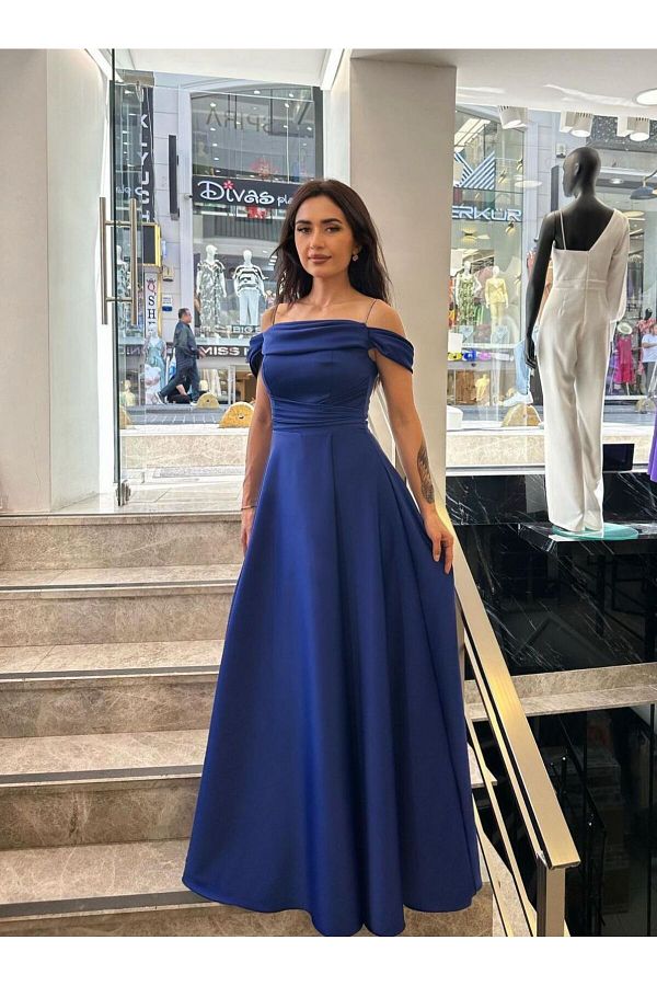 Boat neck off shoulder dress deals