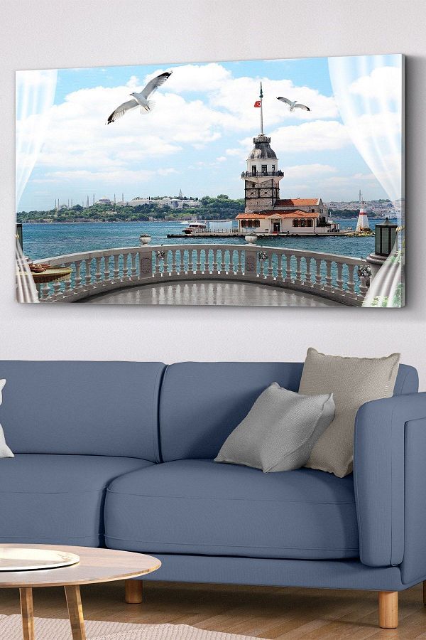Evinemoda-Maiden's Tower Canvas - Canvas Painting 1